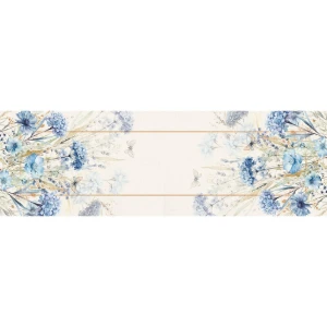 Caminho de Mesa 143x46cm - Florais e Folhagens - Artesanato e Personalizados