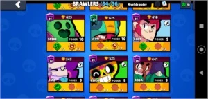 BRAWL STARS 20K DE TROFÉUS