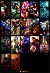 CONTA DIAMANTE 2, 43 CAMPEÕES, 17 SKINS + 3593 ESSÊNCIA - League of Legends LOL