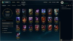CONTA DIAMANTE 2, 43 CAMPEÕES, 17 SKINS + 3593 ESSÊNCIA - League of Legends LOL