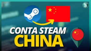 Conta Steam na Região da CHINA com SEUS DADOS - ON 24H
