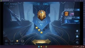 CONTA MOBILE LEGENDS 75% VITORIA,LENDA V