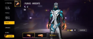 Conta de FF barata com várias skins e punho - Free Fire