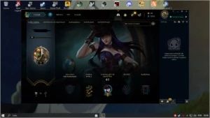VENDO 4 CONTAS UNRANKED COM SKINS QUE NAO USO MAIS. - League of Legends LOL