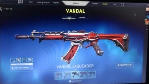 Conta valorant com muitas skins!