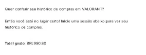 Conta valorant com muitas skins!