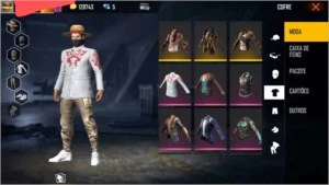 Venda de conta Free Fire