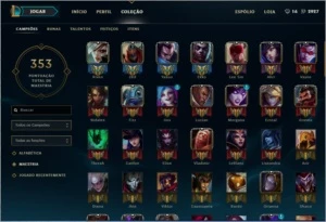 Conta de Lol Platina 3 - League of Legends