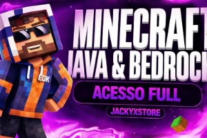 Conta Minecraft Java + Bedrock (Full Acesso)