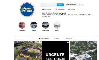 Vendo pagina politica Diario de Ipatinga