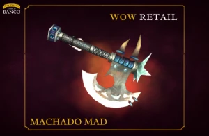 World of Warcraft - Skin de Arma Machado (Transmog) - Blizzard
