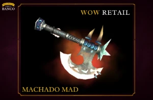 World of Warcraft - Skin de Arma Machado (Transmog) - Blizzard