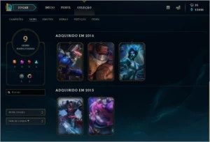 CONTA LEAGUE OF LEGENDS DIAMANTE1 (QUASE MESTRE) LOL