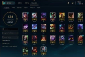 CONTA LEAGUE OF LEGENDS DIAMANTE1 (QUASE MESTRE) LOL