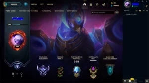 Conta diamante 181 skins 5 ultimates 2 misticas - League of Legends LOL