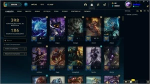 Conta diamante 181 skins 5 ultimates 2 misticas - League of Legends LOL