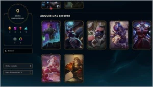 Conta league of legends diamante 4 LOL
