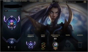 Conta league of legends diamante 4 LOL