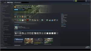 CONTA STEAM COM 6 ANOS - 165 JOGOS - NÍVEL 22
