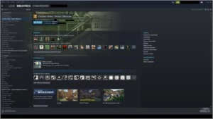 CONTA STEAM COM 6 ANOS - 165 JOGOS - NÍVEL 22