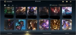 conta esmeralda 1(IMPORTANTE LER A DESCRIÇÃO - League of Legends: Wild Rift LOL WR