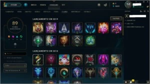 conta Platina 3 - League of Legends LOL