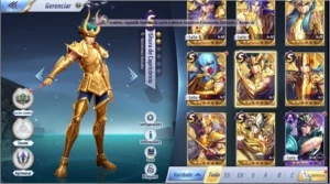 CONTA CDZ AWAKENING  , A1 PEGASUS LVL 32 - 1SS - 10S - Saint Seiya Awakening SSA