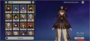 Genshin Impact - AR 58 - 13xCharacters 5* - 8xWeapons 5*