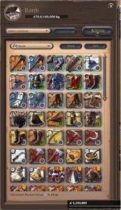 Conta Albion HCE XBOW/T8 Pelego/T5 todas coletas/HG - Albion Online