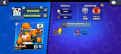 Conta iniciante brawl stars com | Lendário 1| 600 Win Streak