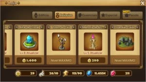 Summoners Wars Global Conta Top - Outros