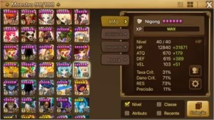 Summoners Wars Global Conta Top - Outros