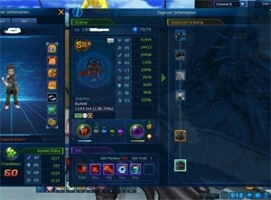 Conta Dmo End game, Zwart D Legit - Digimon Masters Online