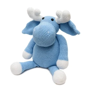 Alce em amigurumi - Artesanato e Personalizados