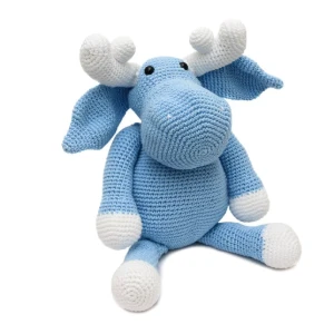 Alce em amigurumi - Artesanato e Personalizados