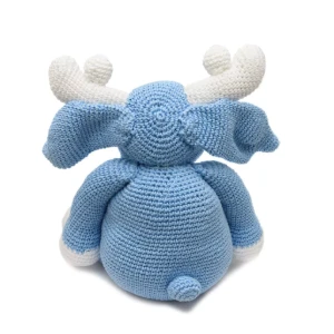 Alce em amigurumi - Artesanato e Personalizados