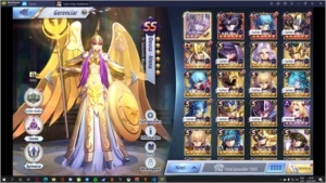 Conta SS Awakening - A21-Serpens - LVL59 (VENDA RÁPIDA) - Saint Seiya Awakening SSA