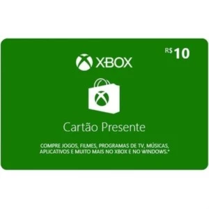Gift Card Xbox 10 Reais - Gift Cards