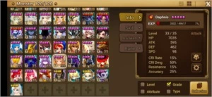 294 C3 Psama Rica Odin Leo Woosa - Summoners War