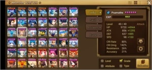 294 C3 Psama Rica Odin Leo Woosa - Summoners War