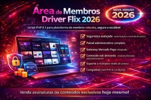 Area De Membros Driver Flix - 2025