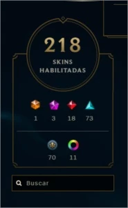 Conta com 200+ skins!! - League of Legends LOL