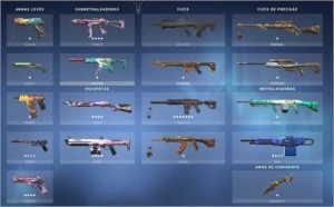 CONTA PRATA 3 PRONTA ENTREGA COM SKINS - Valorant