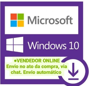 licença windows 10 pro vitalicia ativação garantida - Softwares e Licenças