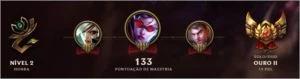 CONTA GOLD 2 - League of Legends LOL