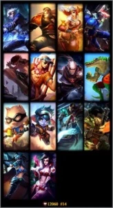 CONTA GOLD 2 - League of Legends LOL