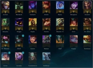 CONTA GOLD 2 - League of Legends LOL