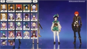 AR 50 Zhongli / Albedo / Venti / Qiqi / Diluc  Conta genshin - Genshin Impact