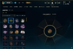 Mestre com 30 Champs e 7 Skins ( HONRA 5 ) - League of Legends LOL