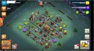 Conta de Clash Of Clans CV 10 - Com cv 9 Full